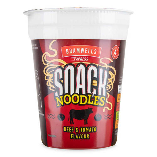 Pot Noodle King Size Beef & Tomato Flavour - 114g - Pack Of 4 (114g X 4 - View #3